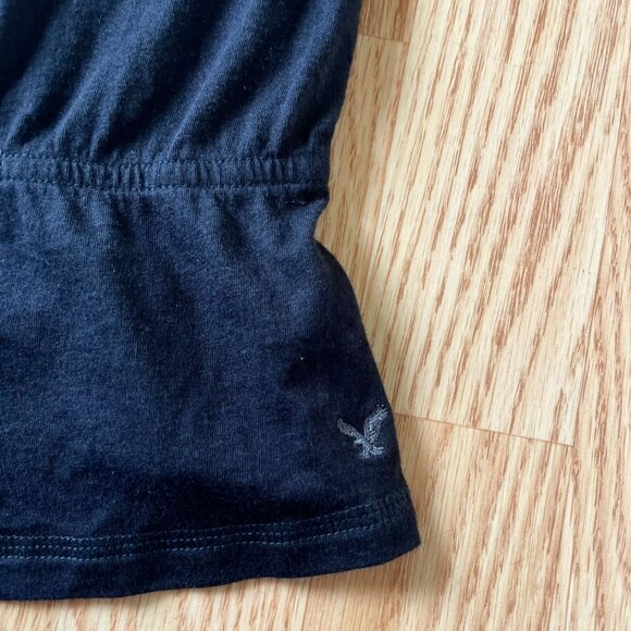 Amercian Eagle Live Your Life Strapless Top for Women w/Built in Shelf Bra sz L - Picture 10 of 13